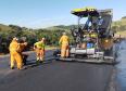 PR-239 obra de pavimentação entre Pitanga e Mato Rico