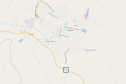 Mapa indicando localização do monumento rodoviário no trevo da Codapar, PRC-280, em Palmas