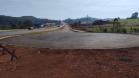 Obra de novas marginais da PRC-466 em Pitanga