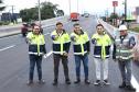 Viaduto da BR-376 em São José dos Pinhais com pista superior liberada