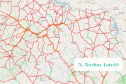 Mapa de trechos do Lote 01