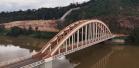 Ponte Manoel Ribas em União da Vitória, após obra de manutenção