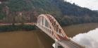 Ponte Manoel Ribas em União da Vitória, após obra de manutenção