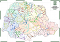 Mapa indicando os lotes do ProMAC