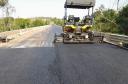 Serviços em andamento na ponte sobre o Rio Chopim
