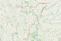 Mapa indicando a localização das duas pontes