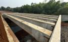BR-469 lançamento de vigas da nova ponte sobre o Rio Tamanduá