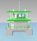 Anteprojeto de catamarã da Ilha do Mel - visão externa