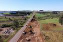 Serviços iniciais na duplicação da PRC-466 entre Guarapuava e Palmeirinha