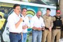 Entrega de viaturas e cães policiais para o BPRv