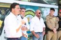 Entrega de viaturas e cães policiais para o BPRv