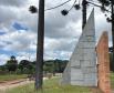 Monumento restaurado de Poty Lazzarotto na PRC-280 em Palmas