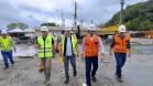 Ponte de Guaratuba - visita de comitiva