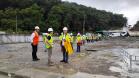 Ponte de Guaratuba - visita de comitiva