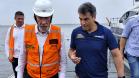Ponte de Guaratuba - visita do vice-governador Darci Piana