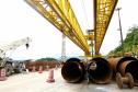 Ponte de Guaratuba - visita técnica do secretário