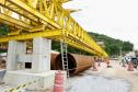 Ponte de Guaratuba - visita técnica do secretário