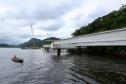 Ponte de Guaratuba - visita técnica do secretário