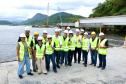 Ponte de Guaratuba - visita técnica do secretário