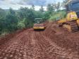 PR-445 caminho de obra para realização dos serviços