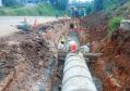 PR-160 obra de ampliação em Imbaú
