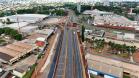 Obras do novo Trevo do Catuaí, em Maringá
