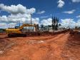 Obras do novo Trevo do Catuaí, em Maringá