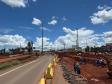 Obras do novo Trevo do Catuaí, em Maringá