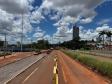 Obras do novo Trevo do Catuaí, em Maringá