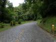 Estrada da Graciosa - trecho de pavimento poliédrico