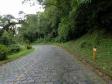 Estrada da Graciosa - trecho de pavimento poliédrico
