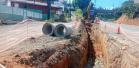 PR-160 obras de readequação no perímetro urbano de Imbaú