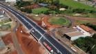 Viaduto da PUC com pavimentação na passagem superior