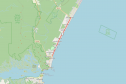 Mapa da PR-412 Matinhos a Praia de Leste, trecho que será duplicado