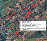 Tamboara - mapa das ruas contempladas