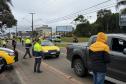 Blitz educativa do Maio Amarelo em Guarapuava