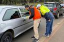 Blitz educativa do Maio Amarelo em Guarapuava