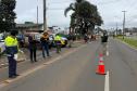 Blitz educativa do Maio Amarelo em Guarapuava