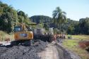 Comitiva DNIT e Goinfra em visita técnica à obra de restauração em concreto na PRC-280