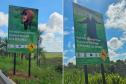 Novas placas e painéis da BR-487 na Parque Nacional Ilha Grande