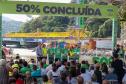 Evento dos 50% da Ponte de Guaratuba