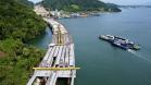 Ponte de Guaratuba chega a 55% de execução