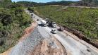 Obra emergencial no km 37 da PR-092 em Rio Branco do Sul