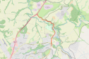 Mapa indicando trecho da PR-151 no perimetro urbano de Ponta Grossa