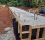 Pré-fabricação de peças no canteiro de obras