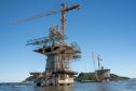 Ponte de Guaratuba chega a 60%