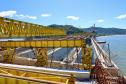 Ponte de Guaratuba chega a 70%