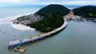 Obras da Ponte de Guaratuba em agosto 2025