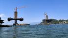 Obras da Ponte de Guaratuba em agosto 2025