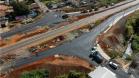 PR-160 obras da nova trincheira em Telêmaco Borba